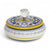 JEWERLY BOX: Authentic Deruta with Murano Knob - Round RICCO DERUTA design