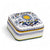 LOVE.ly Deruta Keepsake Square Box with 12 Baci Perugina - RICCO DERUTA design