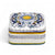 JEWERLY BOX: Authentic Deruta with Murano Knob - Square Shape RICCO DERUTA design