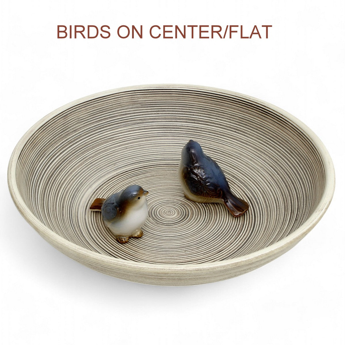 SABBIA TOSCANA: Bird Bath Large Bowl