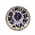 LOVE.ly Deruta Small Round Plate with 12 Baci Perugina - ORVIETO BLUE ROOSTER design