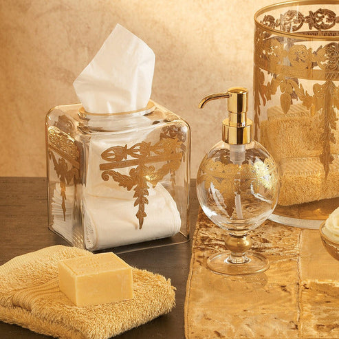Vetro Gold Brandy Glass