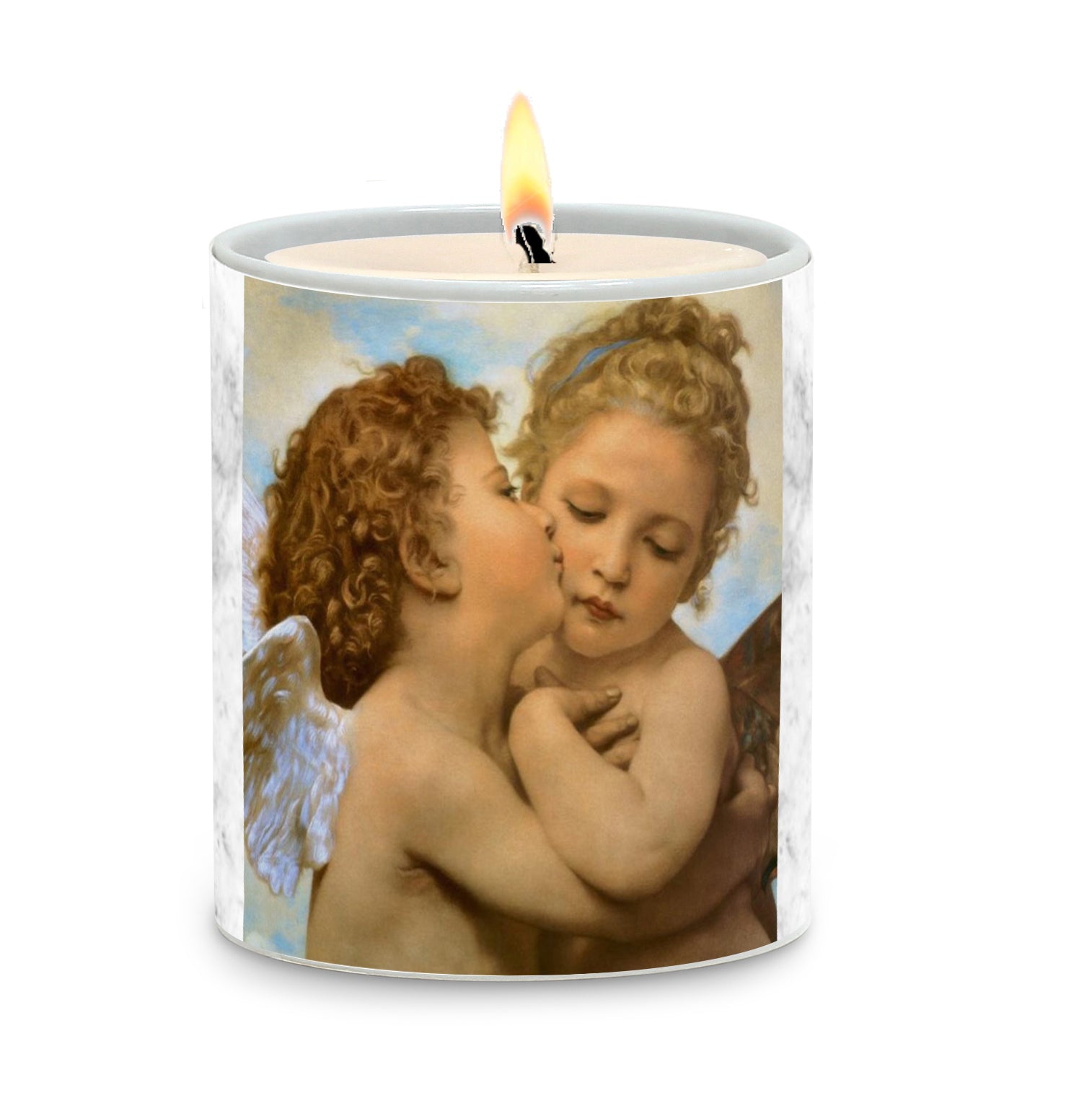 SUBLIMART: Affresco Design - Porcelain Soy Wax Candle (Design #AFF06)