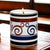 SUBLIMART: Ricco Italia Candle Blue-Maroon Design by Mario Bruno (Design 6425)