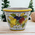 TOSCANA PLANTERS: Round Tuscan planter/vase 'Campana' - Strong Terracotta indoor/outdoor freeze resistant - FRUTTA Design