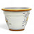 TOSCANA PLANTERS: Round Tuscan planter/vase 'Campana' - Strong Terracotta indoor/outdoor freeze resistant - POSITANO Design