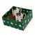 GIFT BOX CHRISTMAS: Green Gift Box with VIETRI Nutcraker Mugs (Set of 2 pcs)