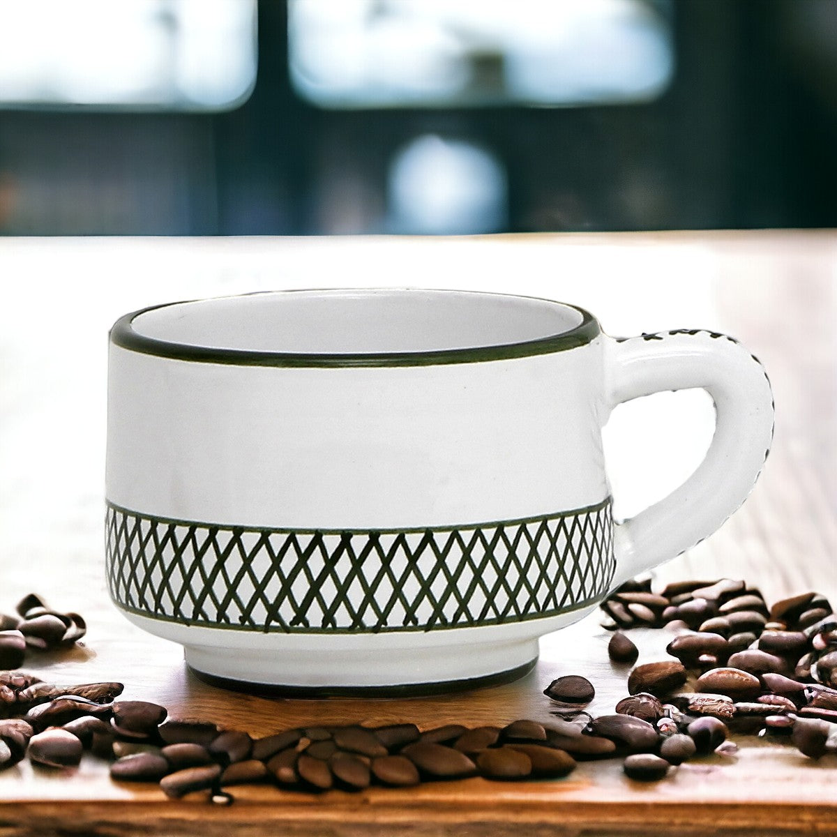 GIARDINO: Cappuccino/Tea/Coffee Cup (12 Oz) - Artistica.com