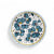 ORVIETO GREEN ROOSTER: Deruta Dipping Bowl/Coaster