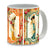 SUBLIMART: Damas - Mug featuring a beautiful 18th Century Damas