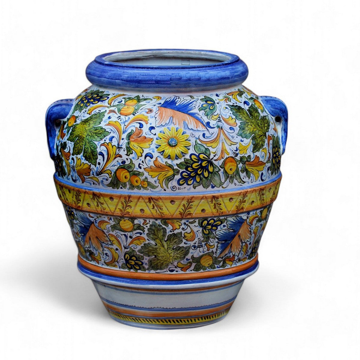 TUSCAN ORCIO URN: Huge One of a kind Tuscan Orcio Urn -  A true masterpiece! CAFFAGIOLO design