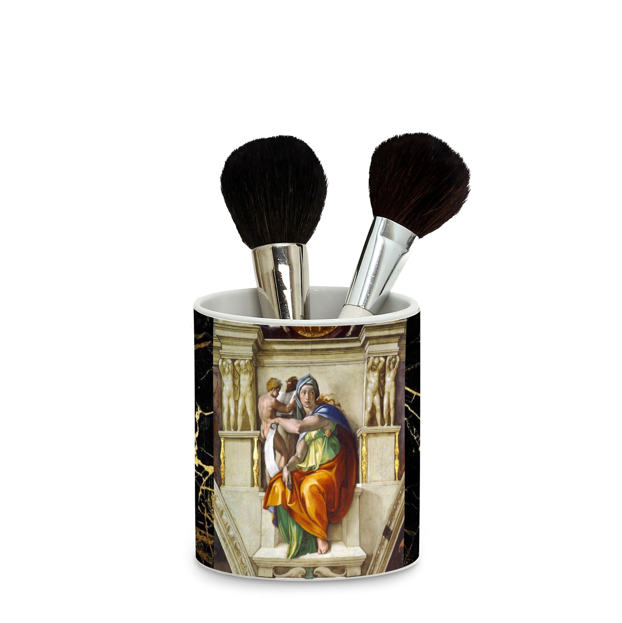 SUBLIMART: Affresco - Multi Use Tumbler Sibilla Delfica - Sistine Chapel ceiling painting. (Design #AFF04) - Artistica.com