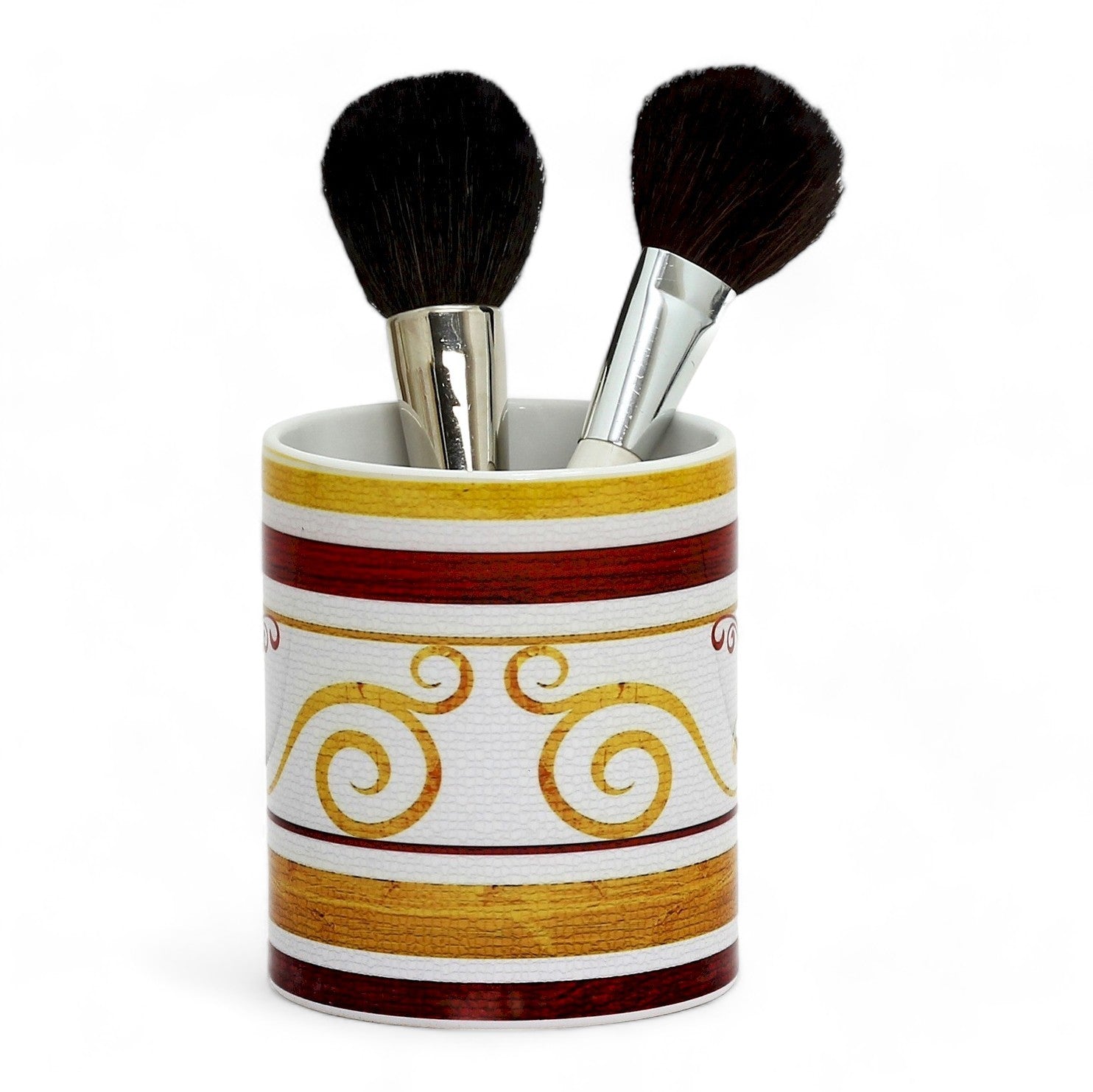 SUBLIMART: Ricco Italia Tumbler Yellow/Maroon - by Mario Bruno (Design 6405)