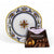 RICCO DERUTA DELUXE: Hexagonal Platter + PROFITEROLES Bauli Panettone Holidays Bundle