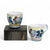 ORVIETO GREEN ROOSTER: Shaped Espresso Cup (3 Oz)