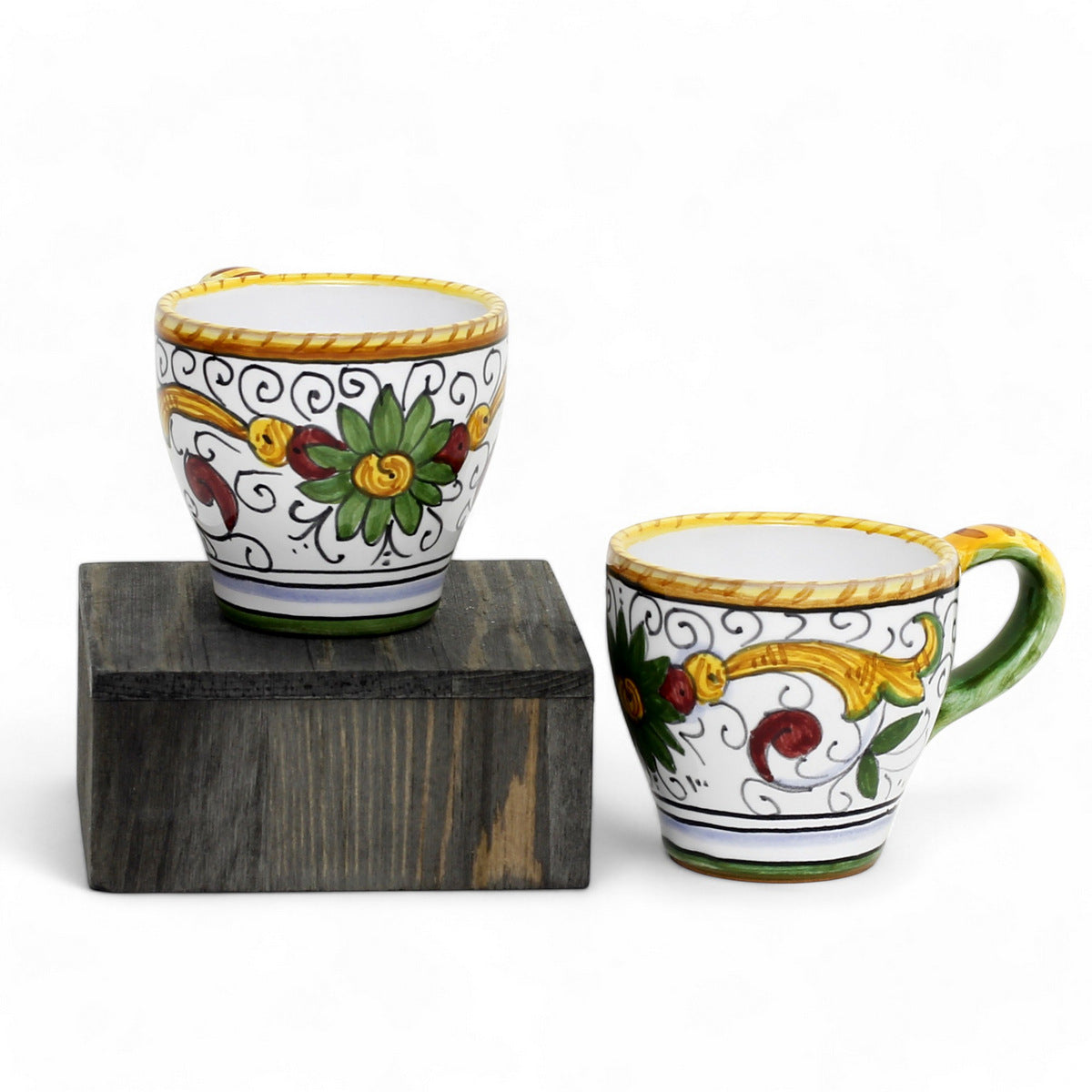 PERUGINO RAFFAELLESCO: Shaped Espresso Cup (3 Oz)