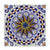 ANTICA DERUTA: Large Hand Painted Ceramic Authentic Deruta Tile