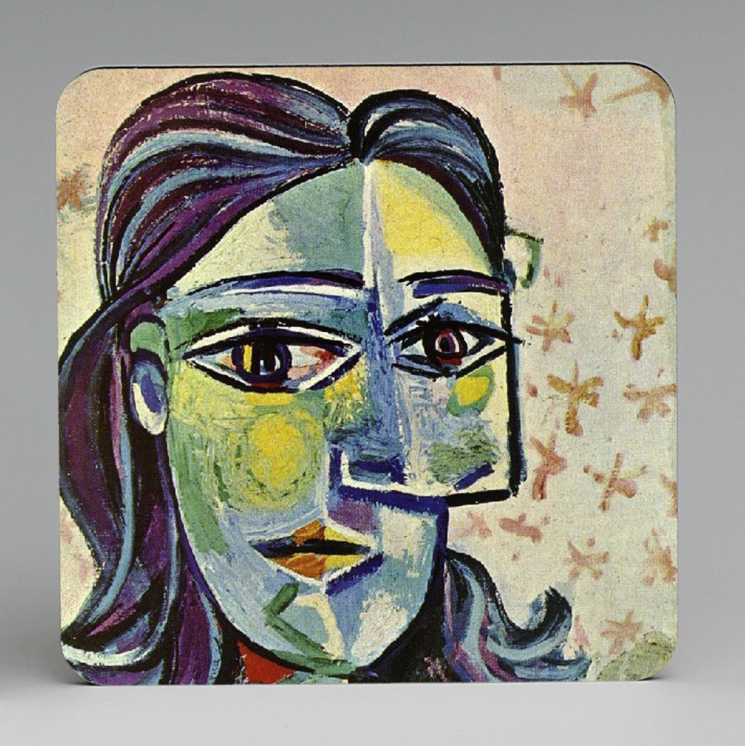 SUBLIMART: MDF Hardboard Set of 4 Coasters - Design: Picasso Modernism 03