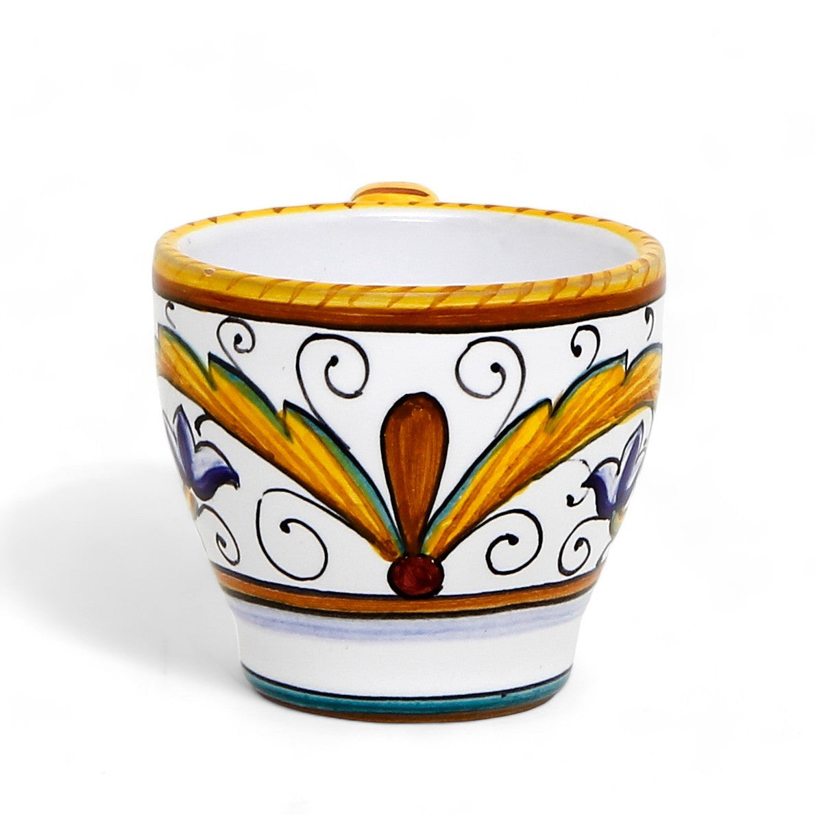 PERUGINO RAFFAELLESCO ROOSTER: Shaped Espresso Cup (3 Oz)