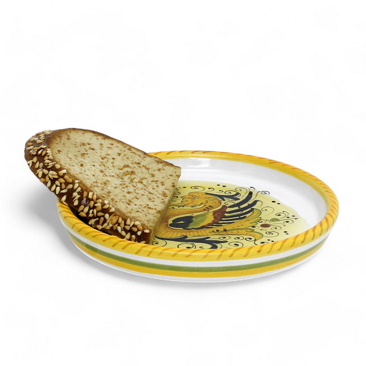 RAFFAELLESCO DELUXE: Deruta Dipping Bowl/Coaster