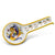 GIFT BOX GOLD LOGO: With authentic Deruta hand painted ceramic - RAFFAELLESCO: Spoon rest