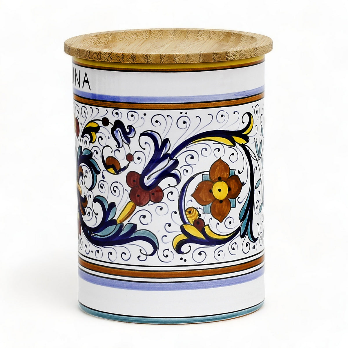 Ricco Flour Jar - Italian Pottery Outlet