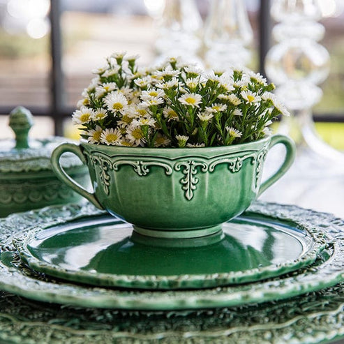 ARTE ITALICA: Renaissance Two-Handled Soup Bowl