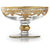 ARTE ITALICA: Vetro Gold Baroque Compote/Soap Dish