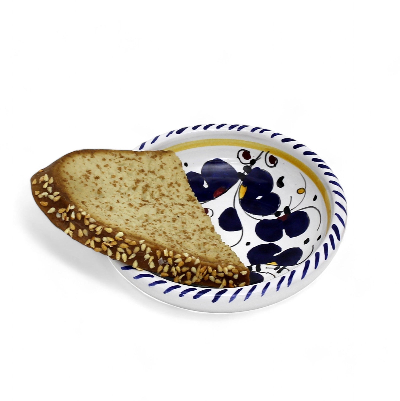 ORVIETO BLUE ROOSTER: Outlet Special! Dipping/Condiment bowl