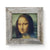 AFFRESCO: Ceramic Tile on Distressed Reclaimed Barn Wood Frame - Opera "La Gioconda (Mona Lisa)" detail by Leonardo Da Vinci