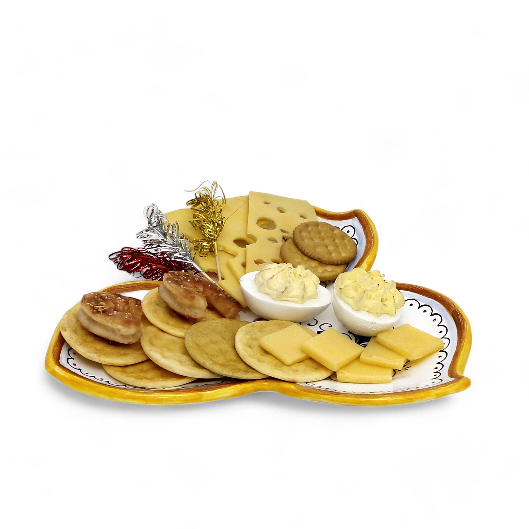 RICCO DERUTA: Outlet Special! Appetizers/Cookie Compartment Tray