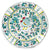 ORVIETO GREEN ROOSTER: Charger Buffet Platter [R] - Artistica.com