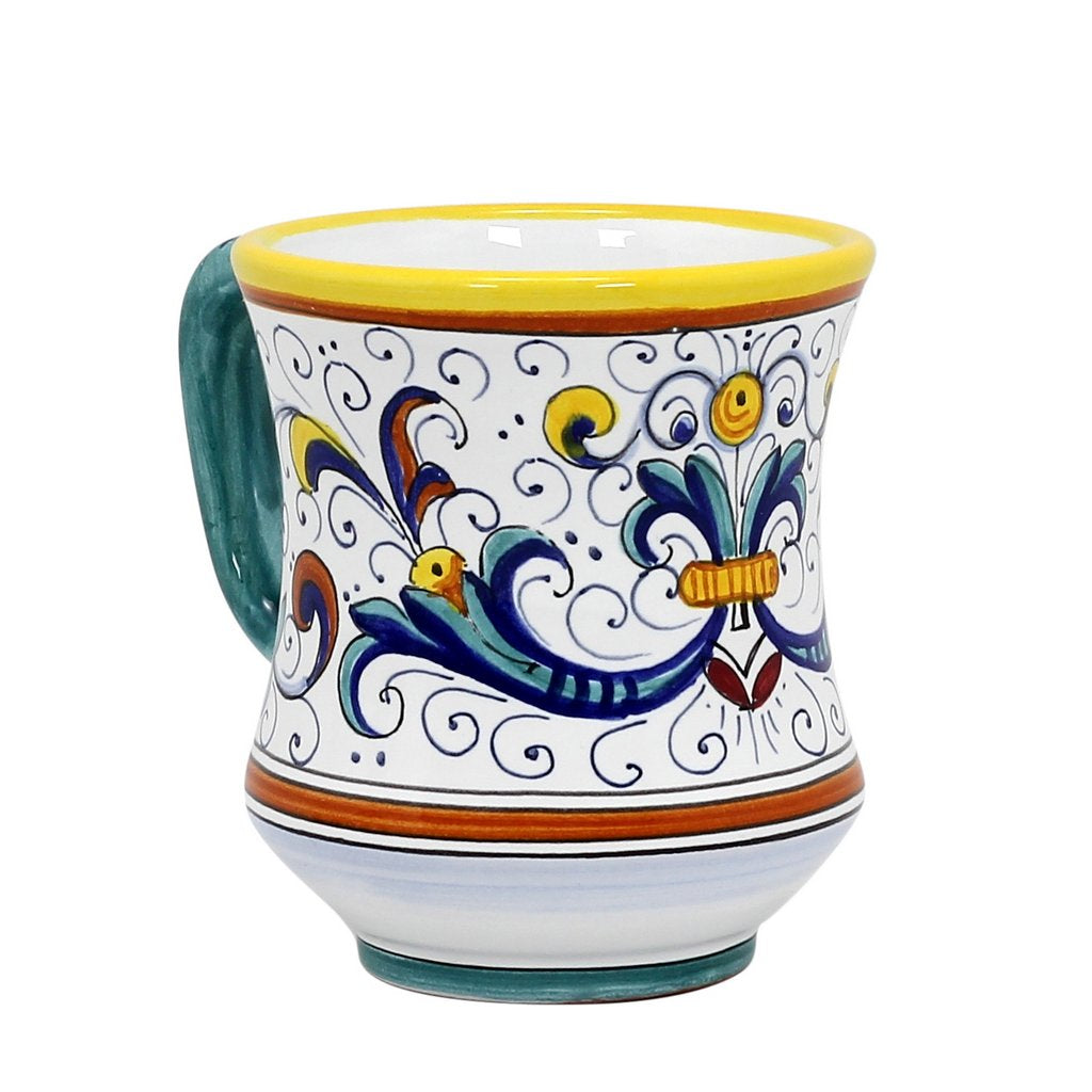 Ricco Espresso Cup and Saucer - Italian Pottery Outlet