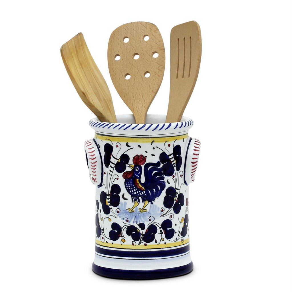 Paint Your Own Utensil Holder — The Pottery Piazza