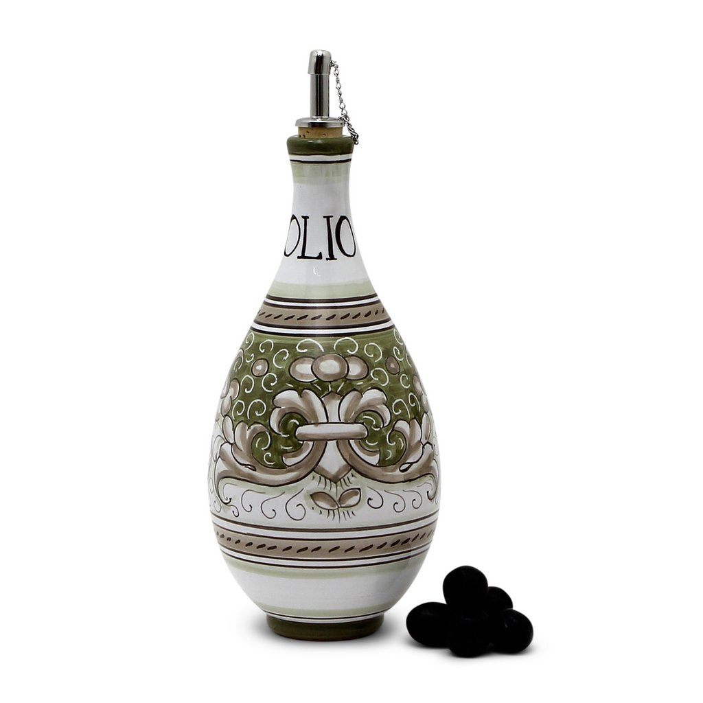 Ceramic Olive Oil Dispenser Bottle