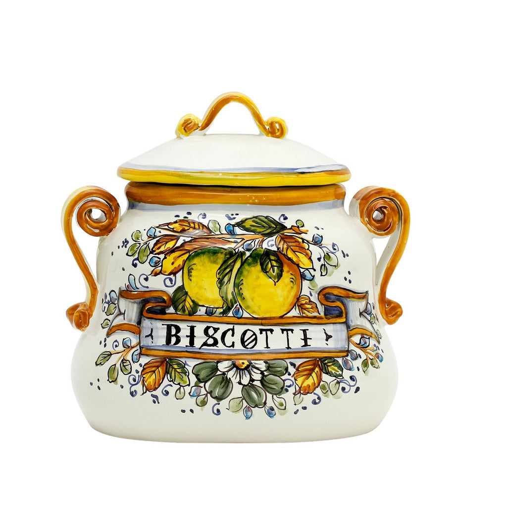 Ricco Coffee Jar - Italian Pottery Outlet