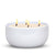 MONDIAL CANDLES: Alaska White Round Large Ceramic Candle 4 Wicks - Artistica.com