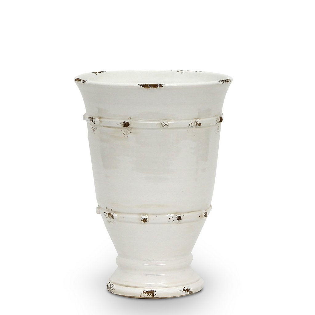 SCAVO CLASSICO TOSCANO: Footed Cup Vase (Medium) - Artistica.com