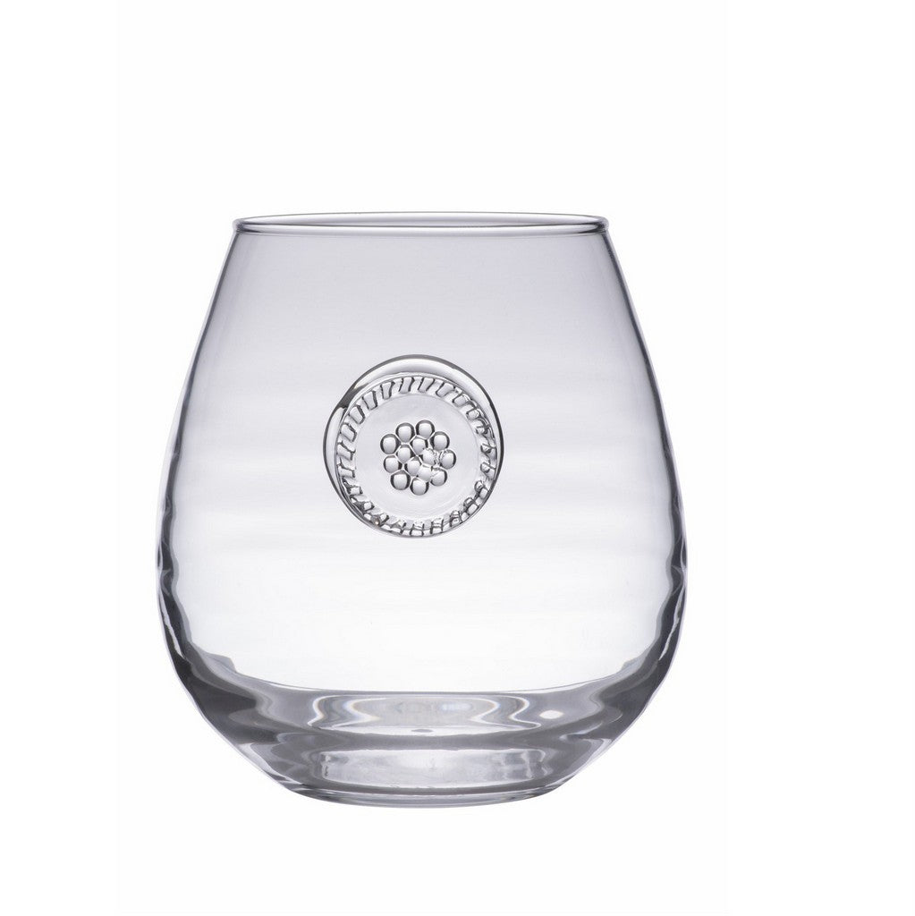 Juliska Le Panier Acrylic Stemless Wine Glass – The Happy Cook