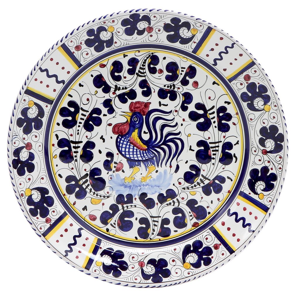 Orvieto Blue ROOSTER: Egg Holder [R]