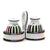 CIRCO: Salt and Pepper cruet set with caddy [R] - Artistica.com