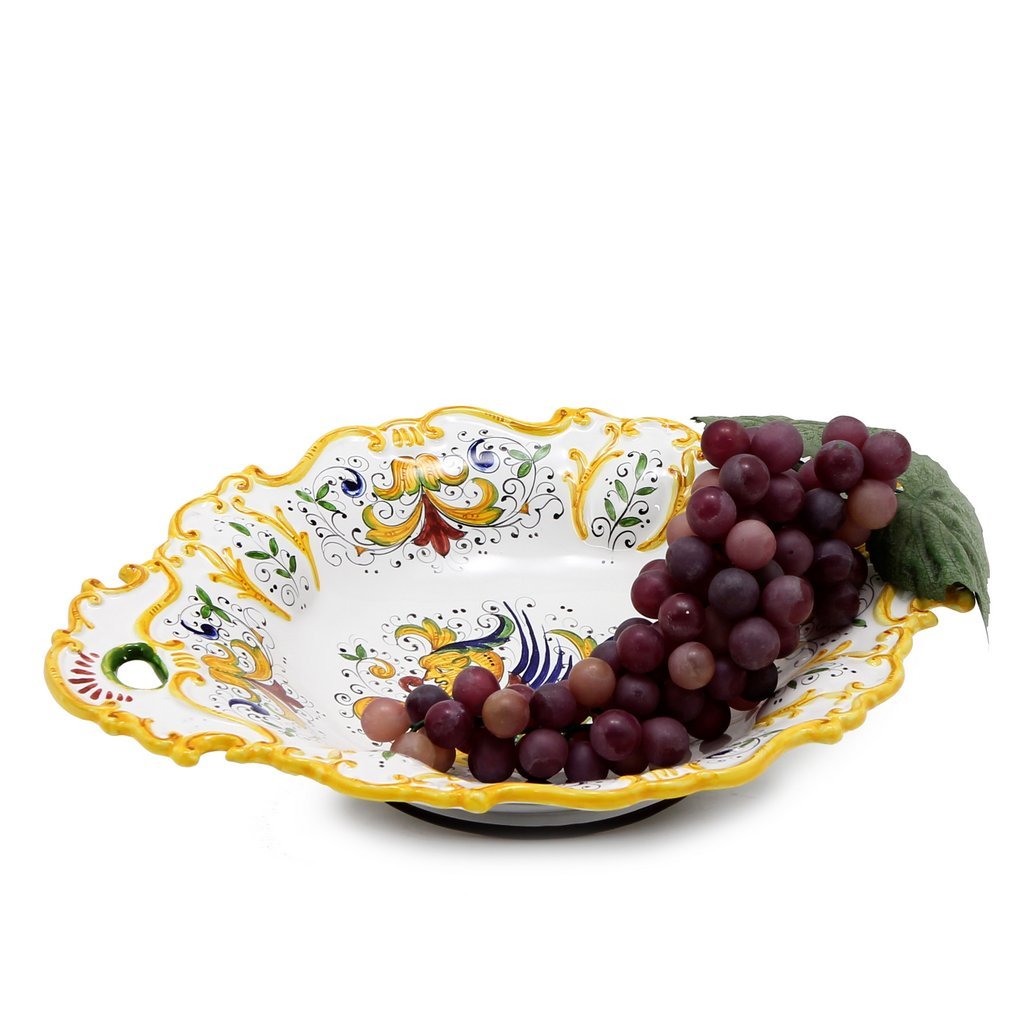 RAFFAELLESCO DELUXE: Oval Tray with Handles