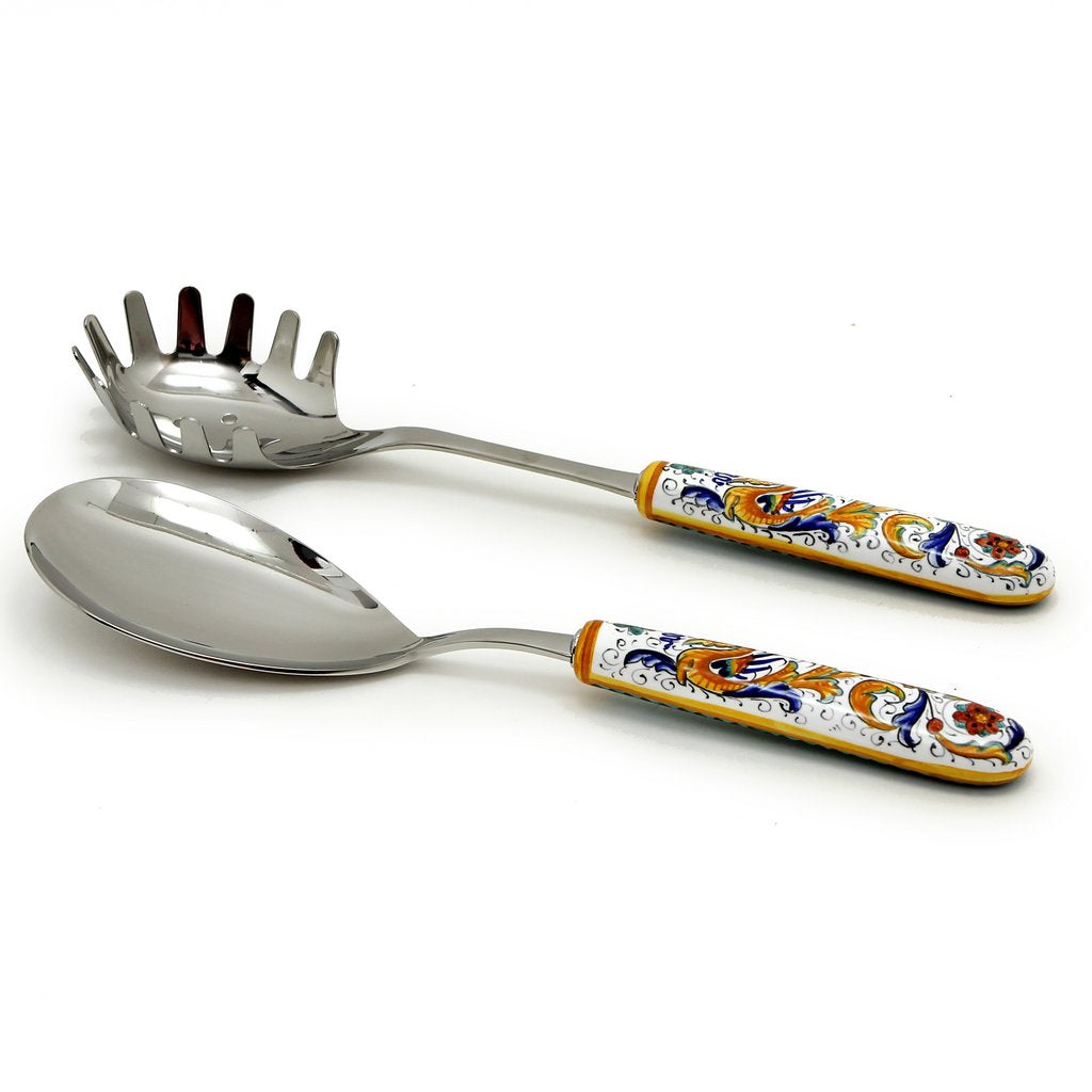 Ceramic Ladle and Serving Spoon Set