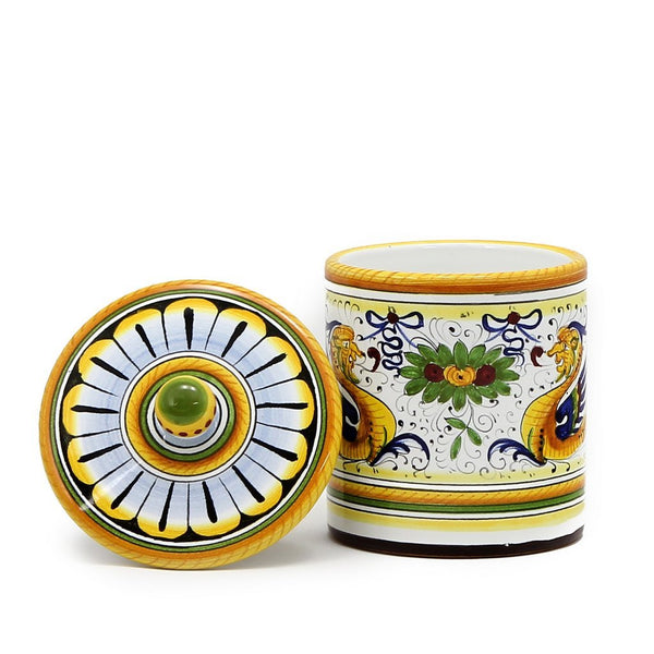 Raffaellesco Espresso Cup and Saucer - Italian Pottery Outlet