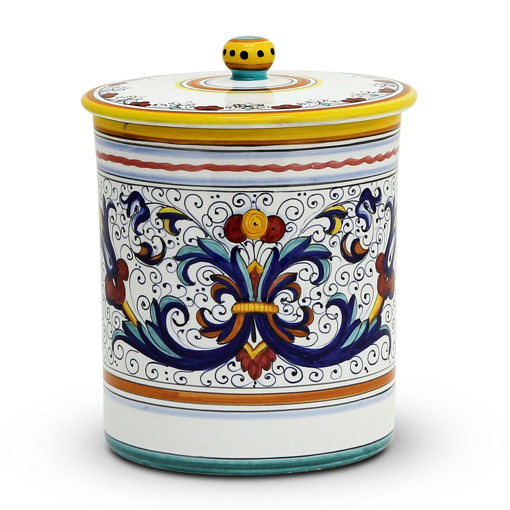 Ricco Coffee Jar - Italian Pottery Outlet