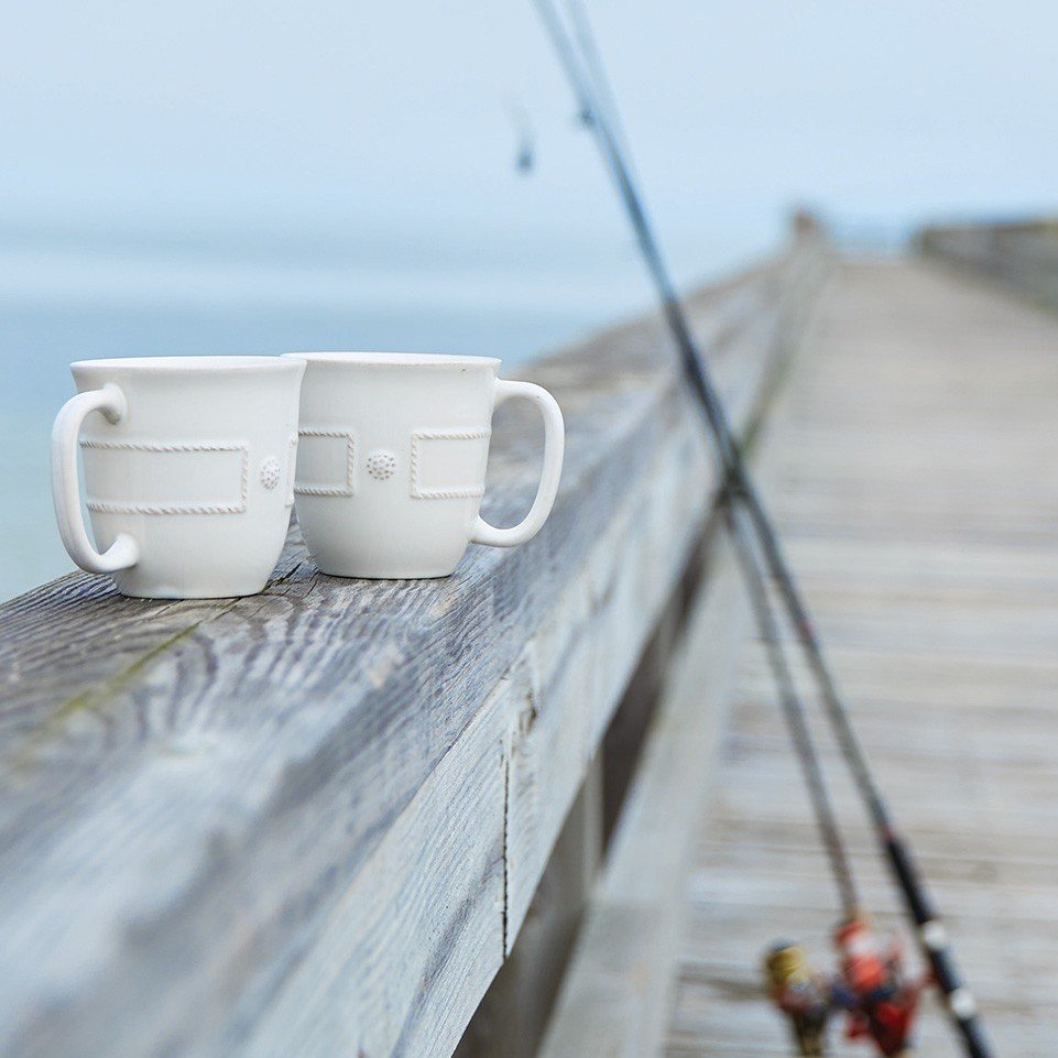 Berry & Thread Mug - Whitewash